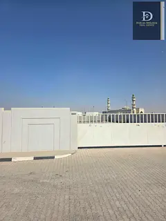 💼 Corner plot on 3 paved streets – with electricity in Al Sajaa, ideal for industrial projects 