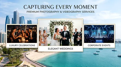 📷 Creative Photography  Videography Services in Corniche Area, Abu Dhabi | Business, Lifestyle