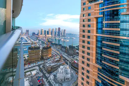 Marina View I Spacious 3BR+Maid | Panoramic View