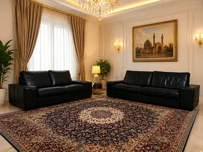 IKEA Kivik Pure Leather Sofa Set