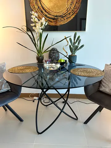 Designer Dining table with two chairs
