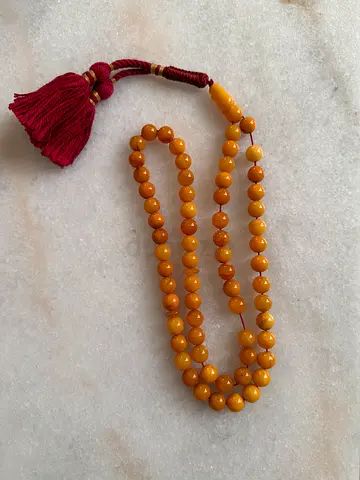 Vintage Amber مسباح كهرمان قديم