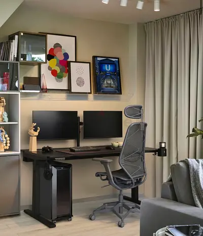 Standing desk with (chair or 2 chairs for free)