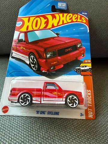Hot Wheels 91 GMC Syclone - New in Package