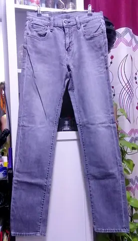 Levis 511  30 grey slim-fit jeans - mens size (pre-owned)