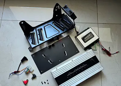 Bavsound Revenant Pro is a 1600-watt for BMW vehicles.

BavSound Revenant MOST Adapter