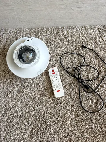 LED Galaxy Star Projector + Remote – Perfect Condition