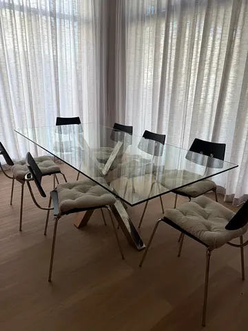 Glass Dining Table for sale