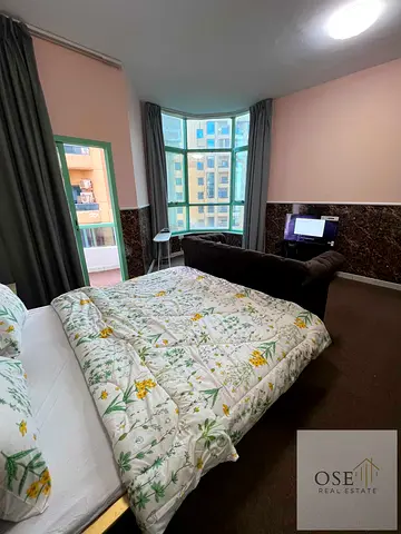 Two bedrooms and a living room with a view of the creek sea