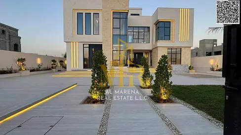 Luxury Villa for Sale in Al Yasmin, Opposite a Park – Private Pool, All-Inclusive