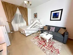 Al Majaz 3, opposite Safia Park, studio with an open view, super deluxe, fully furnished.