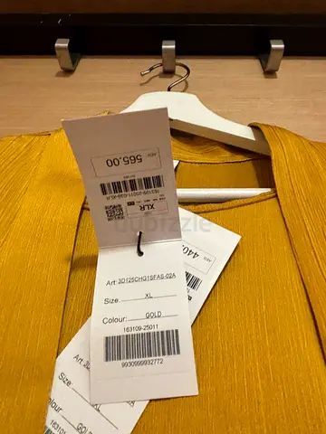 Mustard yellow womens dress with tags - brand new
