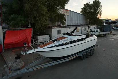 32 feet Cabin Cruiser with Outboard engine
