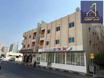 بنايه للبيع سكني تجاري بالشارقه ابو شغاره موقع مميز زاويه شارعين