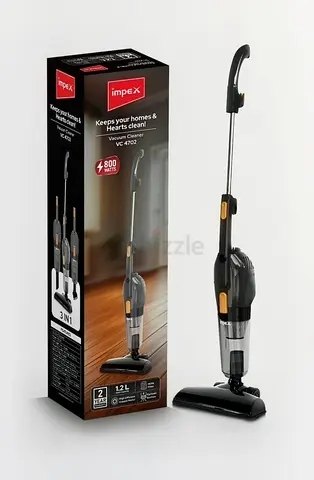 Impex 3-in-1 Stick Vacuum Cleaner - 800W, 1.2L (Used),With 1.5 years warranty