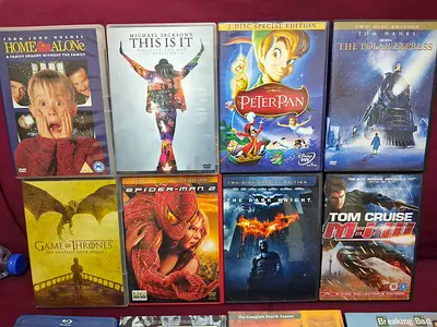 Mixed DVD/Blu-ray bundle Classics 25 dhirms each. most are 2 dvd some 3 dvd some has 4 dvd inside