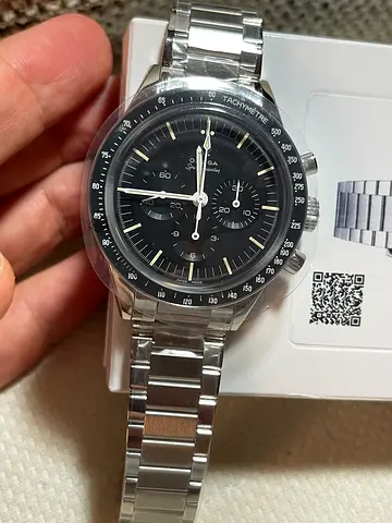 Omega Speedmaster 321 Ed White brand new, full service in complete original factory stickers