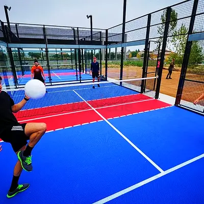 Used PadBall Court Including Installation Setup