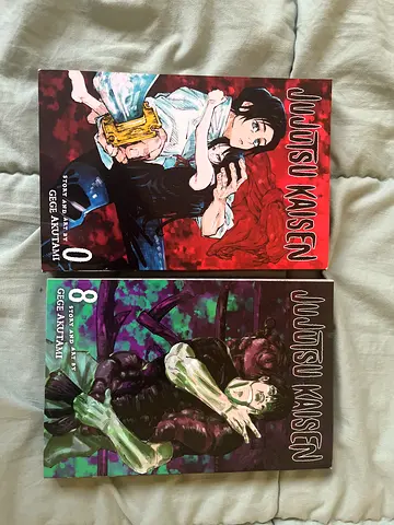 Jujutsu kaisen manga volume 0,8