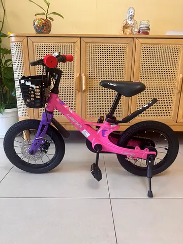 Kids Cycle | Brand: LANQ | Bright Pink Color