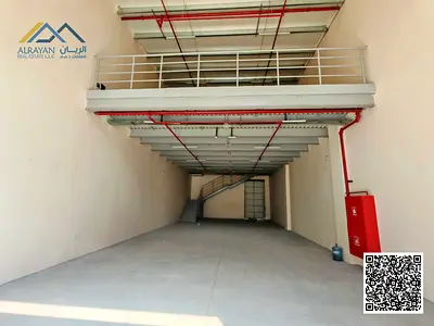Spacious Mezzanine Warehouse Suitable for All Activities in Al Jurf 1