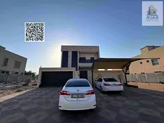For rent: Modern, two-story corner villa with a large area, central air conditioning, and super delu