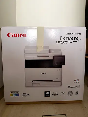 Canon i-SENSYS MF657Cdw Laser All-In-One Printer