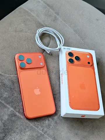 IPhone 17 pro max orange 256 gb
