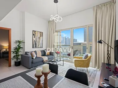 Elegant Fully Furnished Apartment | Prime Location I 4 Cheques