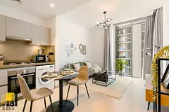 Burj View 1 BR in Sobha Creek Vista Reserves | Available Daily, Weekly and Monthly