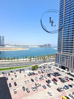 CHILLER FREE 1 BHK JUST 50K SEA VIEW GYM SWIMMING POOL FREE BALCONY WARDROBE TWO BATHROOMS NEAR DUBA