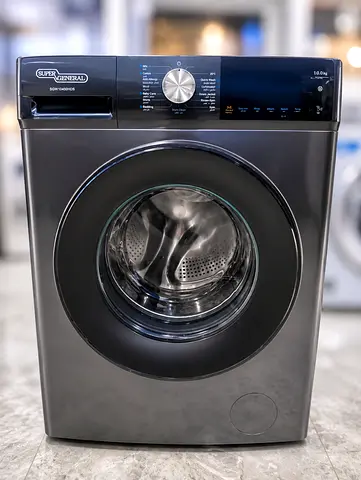 10kg Front Load Washing Machine - Grey (Super General)
