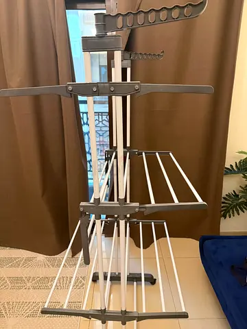 Foldable Indoor/Outdoor Clothes Drying Rack - 3-tier