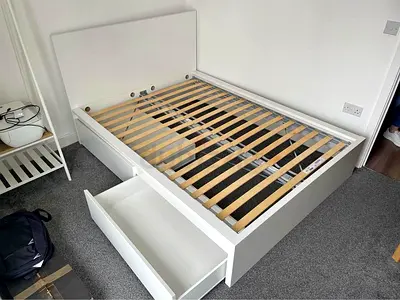 Ikea Bed and mattress/double size