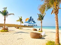 Private Beach || Luxury 3BR + Maids Room || Chiller Free || Parking Free || All Amenities Free