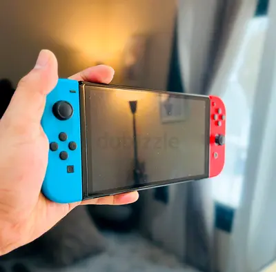 Urgent Sale Nintendo switch OLED with all accessories (799 AED)