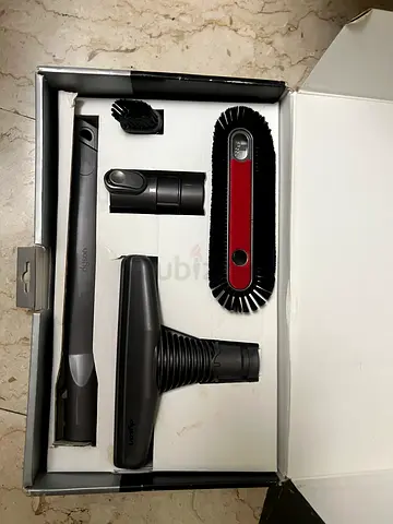 Dyson vacuum tool/accessory set — brush, crevice, mattress and mini tools (UNUSED)