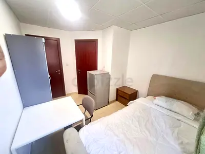 Ready to move: Maid’s room ( attached washroom) , in s clean cosy apartment, Gym and Pool access