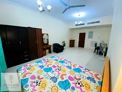 FULLY FURNISHED FAMILY BIG HALL ROOM WITH SEPARATE WASHROOM NEAR SAHARA CENTER AND AL NAHDA PARK AT