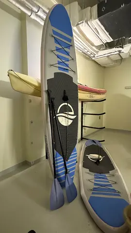 2 Inflatable Stand-Up Paddleboard (SUP) with Paddle - Good Condition
