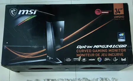 MSI Optix MPG 341CQR ultra wide