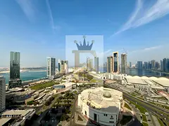 Spacious apartment with full sea view with maid room gym swimming pool kids play area