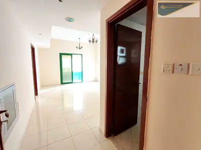 HOT OFFER ! NO DEPOSIT ! FREE CAR PARKING 1 BHK WITH BALCONY ONLY FOR FAMILY 32K AL QASIMIA