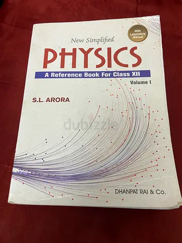 S.L.Arora  Grade-12 Physics Guide(Vol -1  Vol-2)