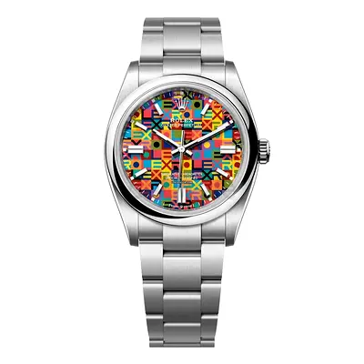 Rolex Oyster Perpetual Multicoloured Special Dial