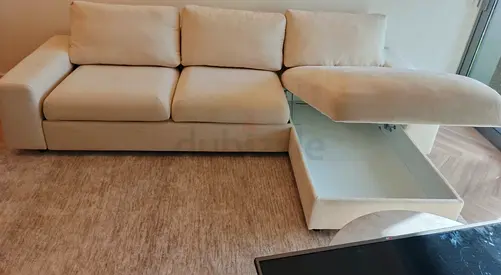 Brand new condition IKEA vimle beige color sofabed with storage