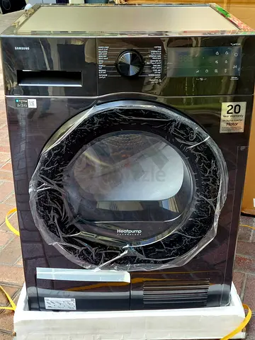 Brand New Samsung A+++ Energy Efficiency Hygiene Care Heat-Pump Tumble Dryer 9 kg Black AI Control