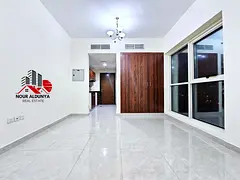 ( MONTHLY PAYMENTS )12 CHEQUES - SPACIOUS STUDIO AVAILABLE FOR FAMILY - RENT 33K - CAR PARKING + GYM