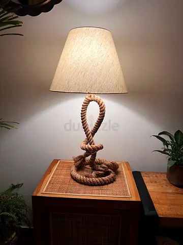 Large Rope Table Lamp