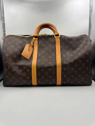 LV keep all 50 vintage monogram canvas